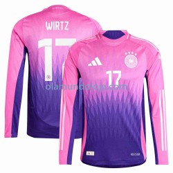 Camisola Alemanha Florian Wirtz 17 Homem Equipamento Segundo Euro 2024 Manga Comprida